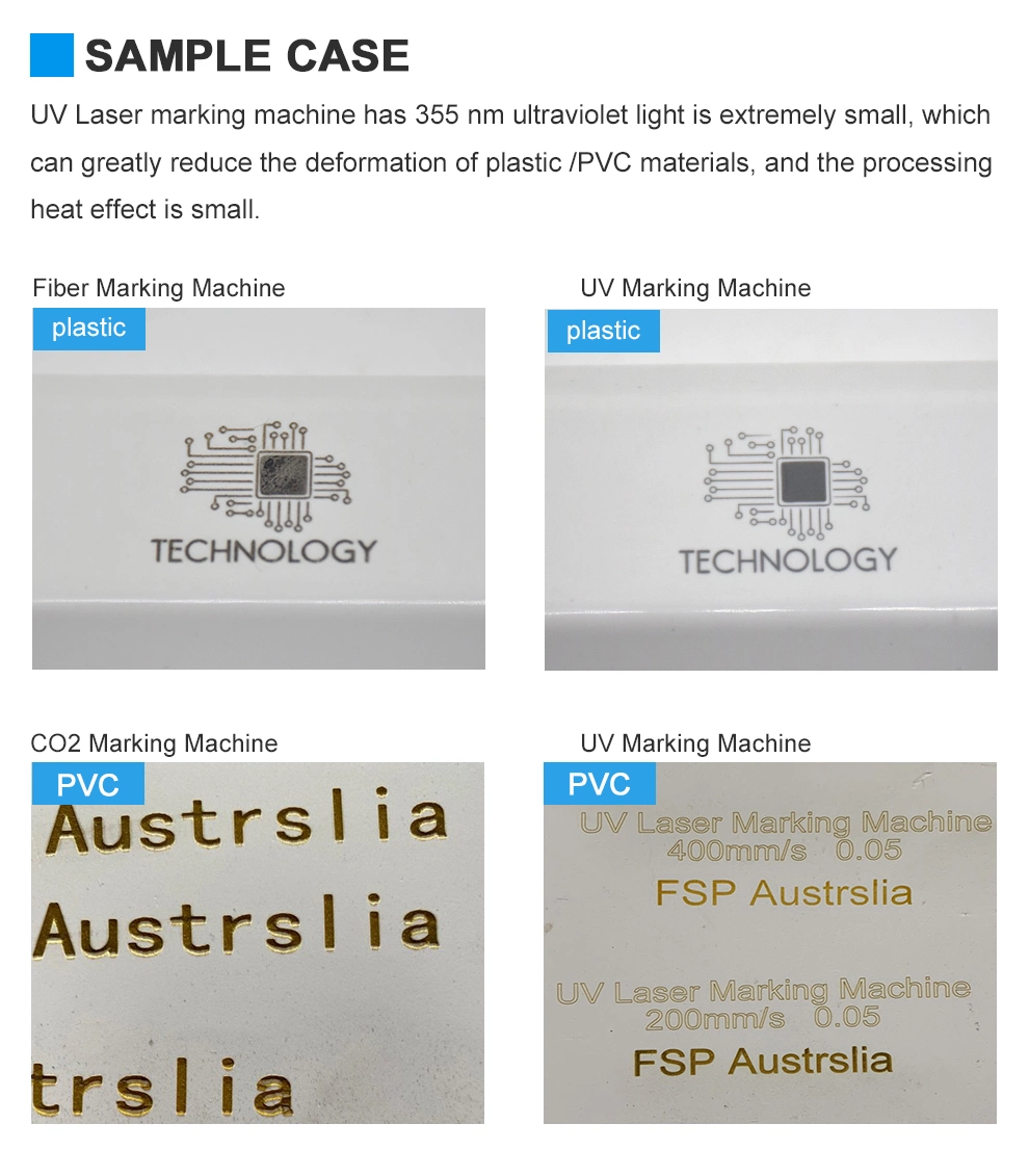 UV Laser Engraving Machine/Laser Marker Machine/Engraving Equipment/Laser Marking Machine