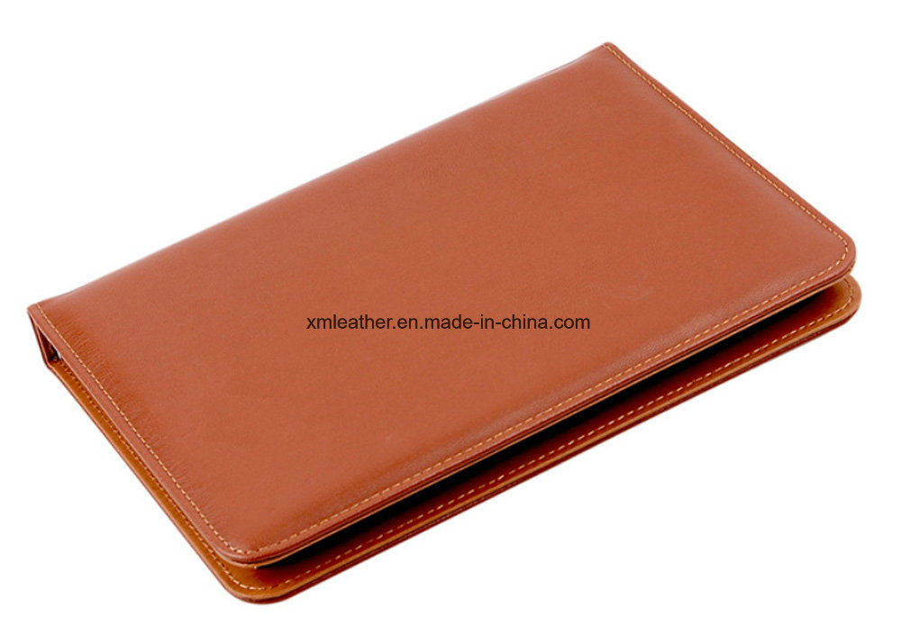 China Suppliers Loose Leaf Leather Journal 6 Ring Binder Notebook