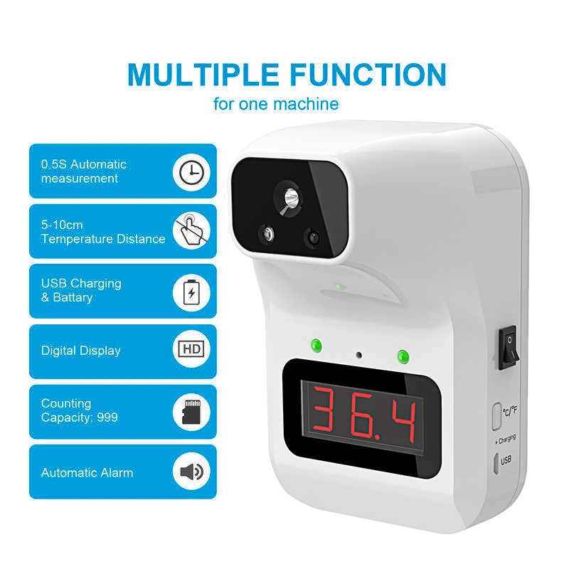 Wholesale Price Scan Face Hands Free Thermometer High Temperature Sensor Camera with Stand