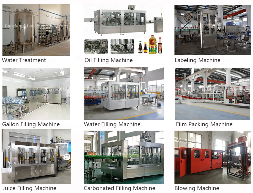 Automatic Monoblock 3 in 1 Non-Gas Water/Drinking Water /Purify Water Filling/Bottling Machine