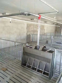 Automatic Pig Farm Steel Stainless Feeder Feeding Trough