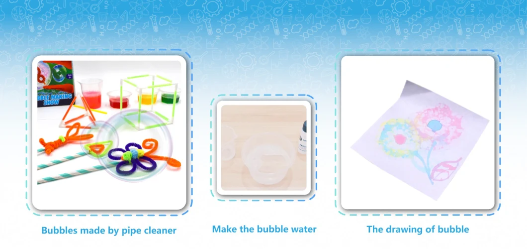 Bubble Making Show Bubble Science Toy DIY Bubble Kit