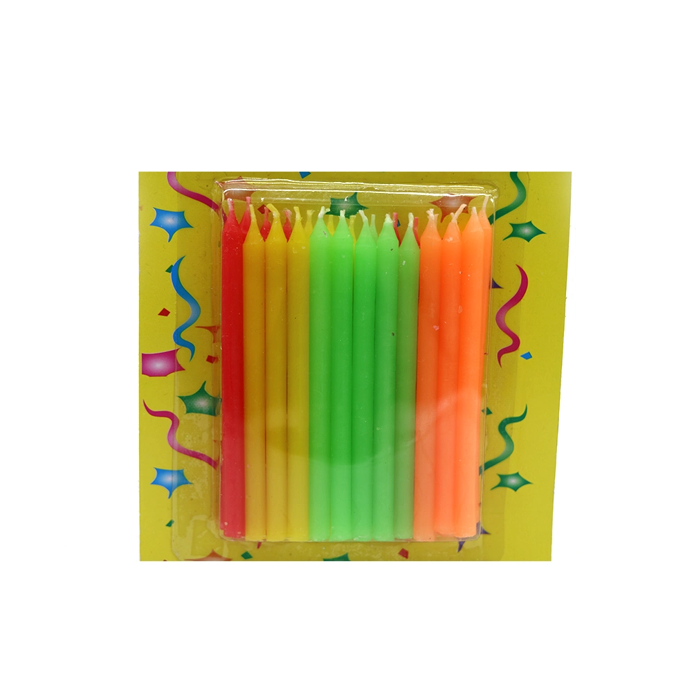 Colorful Party Cake Spiral Candle in Bulk Birthday Candles Firework