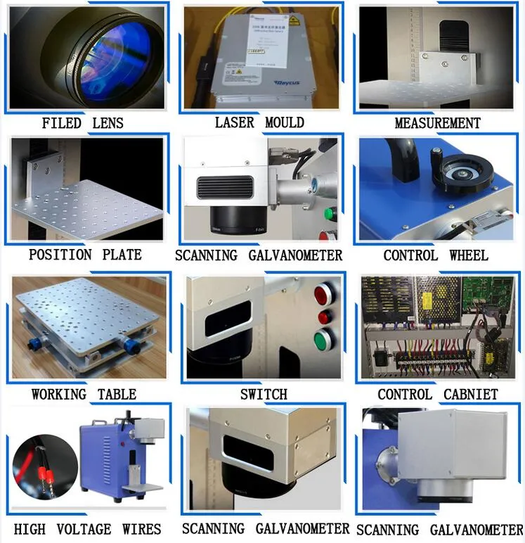 Hot Promotion Desktop Ring Fiber Laser Marking Machine 20W