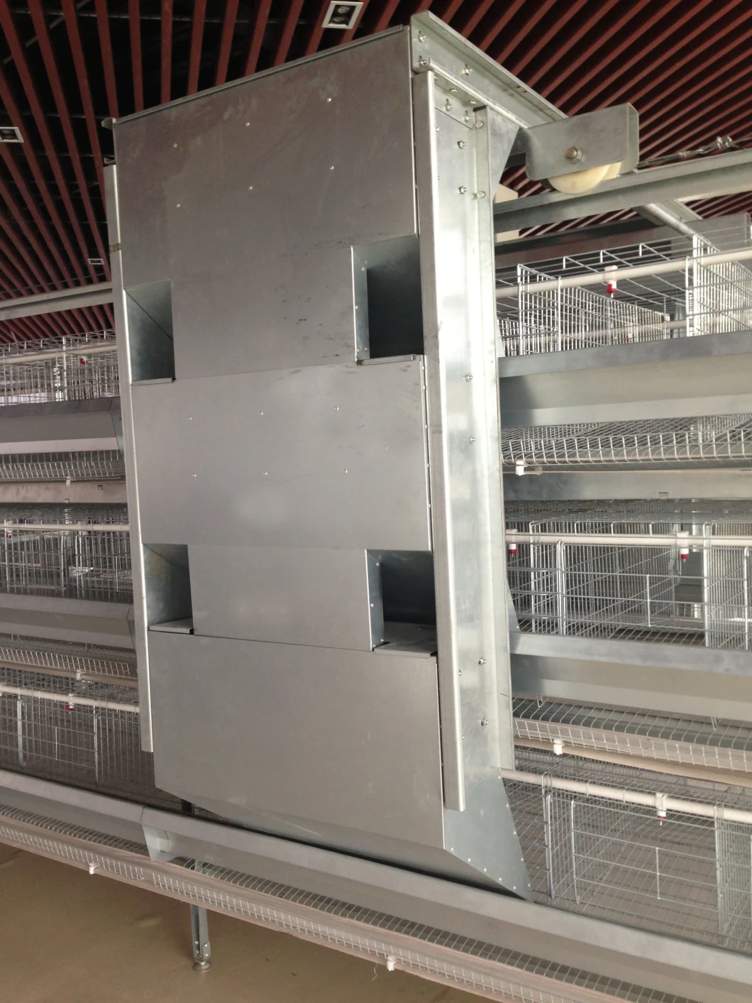 Poultry Farm Equipment Layer Chicken Cage with Egg Collection System