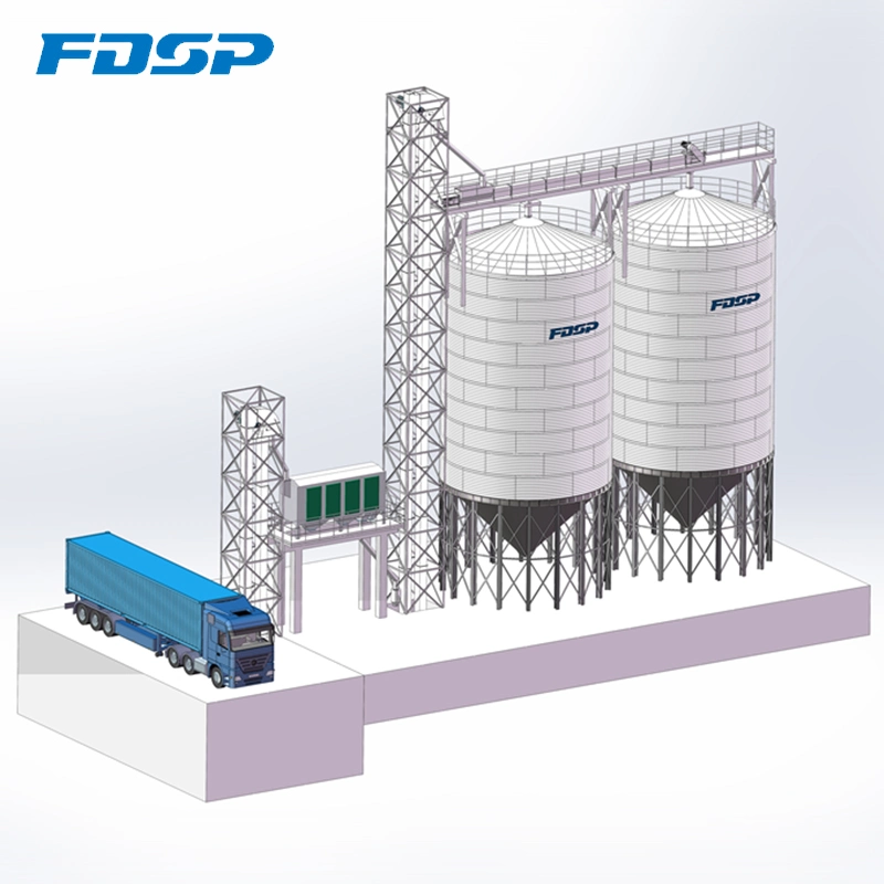 Feed Silo for Chicken Feed, Duck Feed, Pig Feed