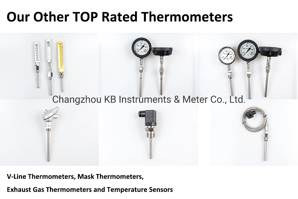 Temperature Sensor/Gauge Bimetallic Thermometer Temperature Gauge