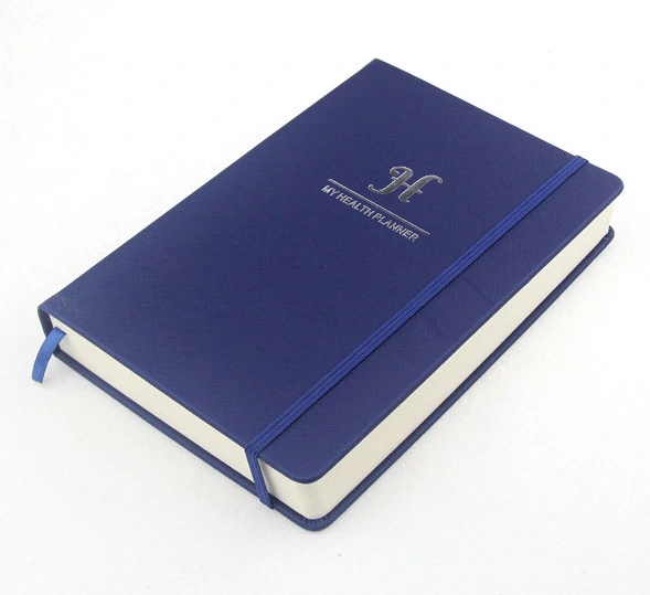 A5 Size Notebook Gift Notebook with Leather Case Hot Printed Logo Good Quality