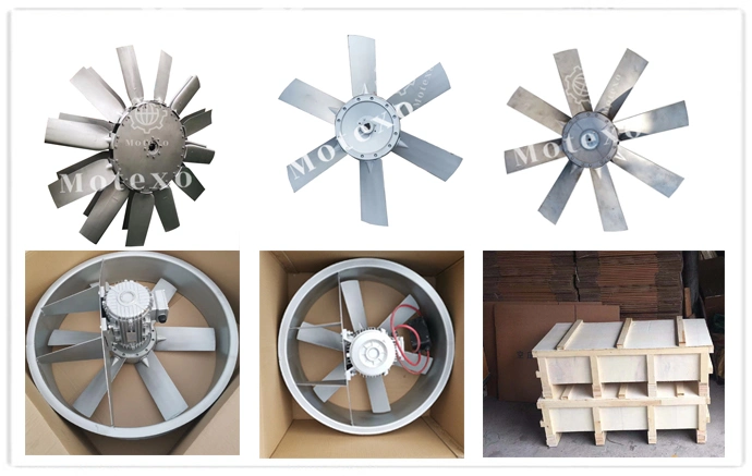 Industrial Quality Aluminum Fan Blades for Axial Fan