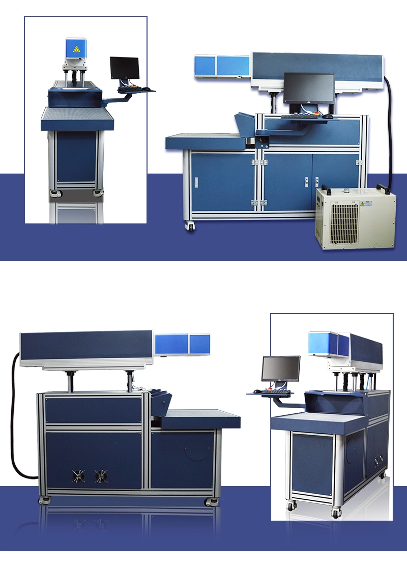 Large Working Size 3 Axis Dynamic Focusing Laser Marking Machine Jean Laser Marking Machine