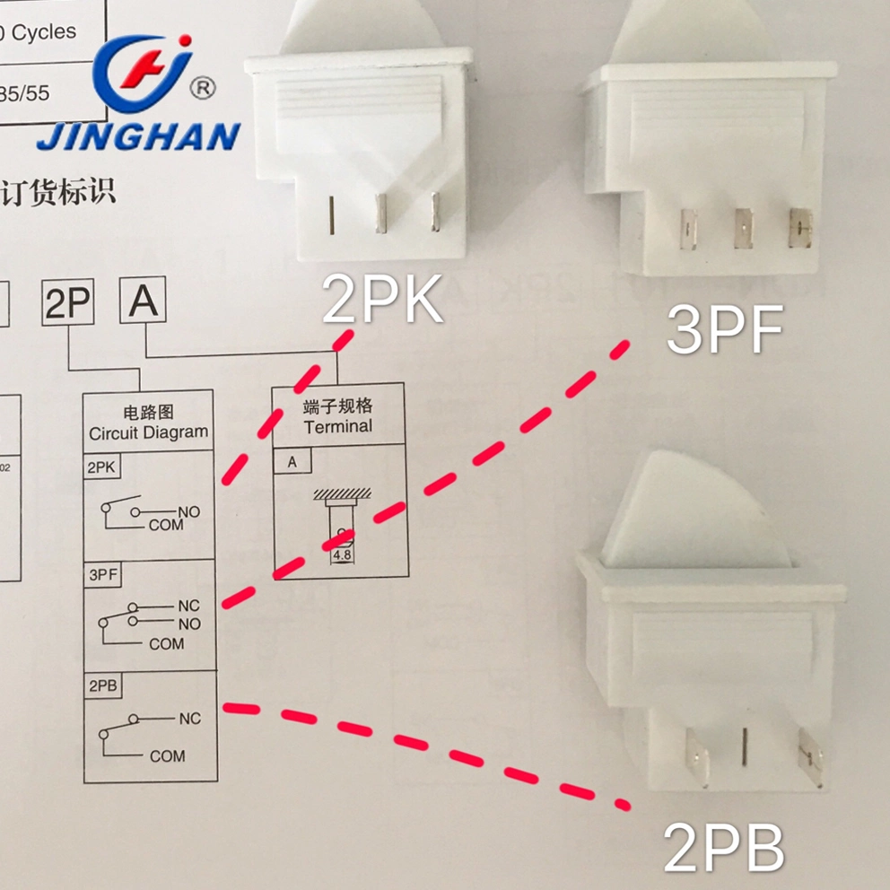 Refrigerator Switch/Push Button Switch /Door Switch
