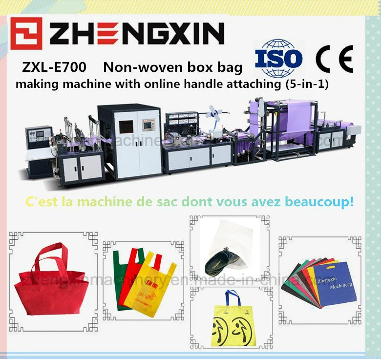 New Technology Non Woven Hand Bag Making Machine (Zxl-E700)