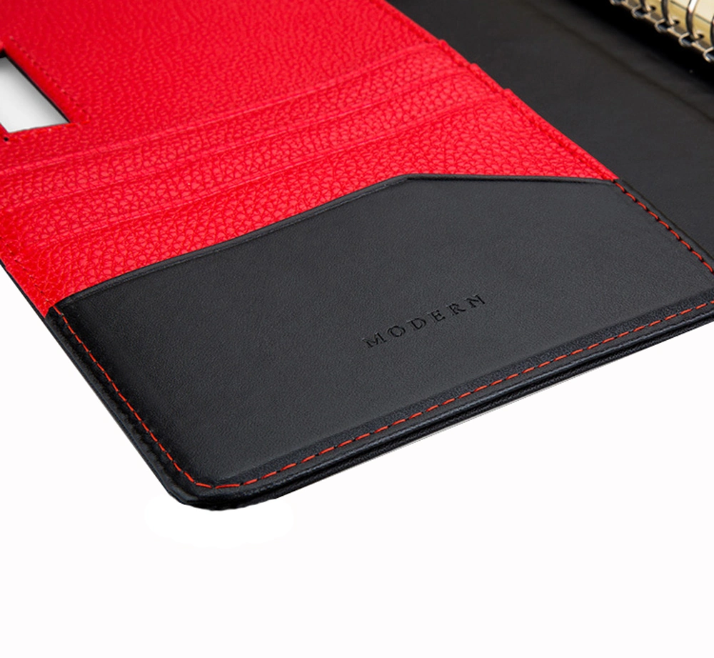 PU Leather Cover Notebook A5 Planner Binder with Metal Pen and Card Slots Inside Fob Reference Price: Get Latest Pric