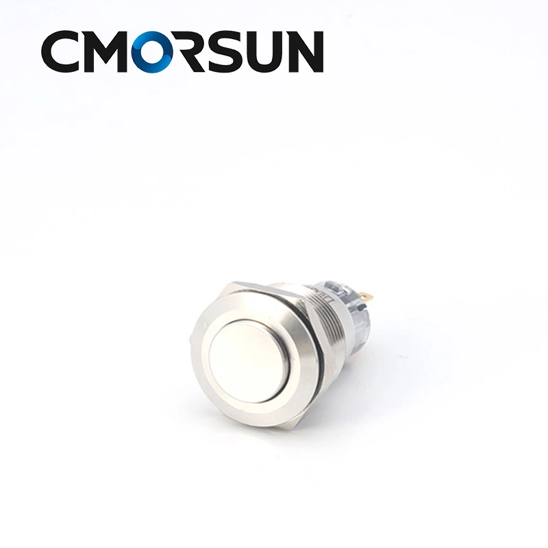 22mm 240V Momentary Push Button Waterproof LED Wired Push Button Switch