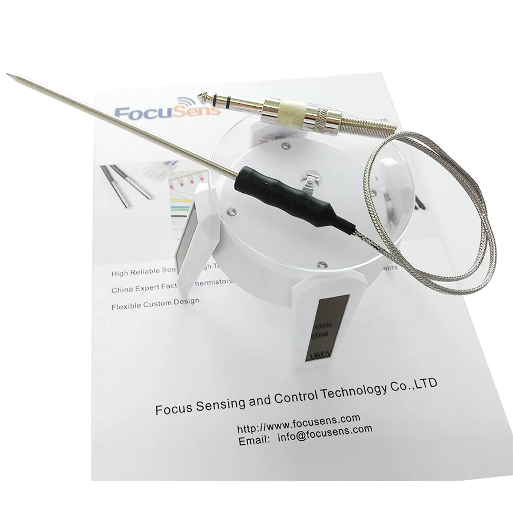 500c Working Temperature Meat Probe Sensor with High Reliability PT 100 1000 Rtd