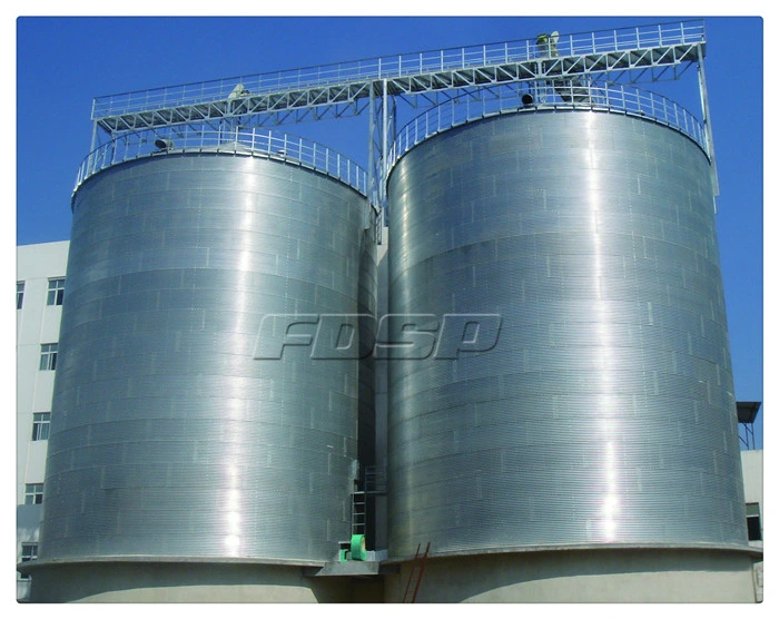 3000t Grain Silos for Piglet Feeding Plant Corn Maize Storage Bins