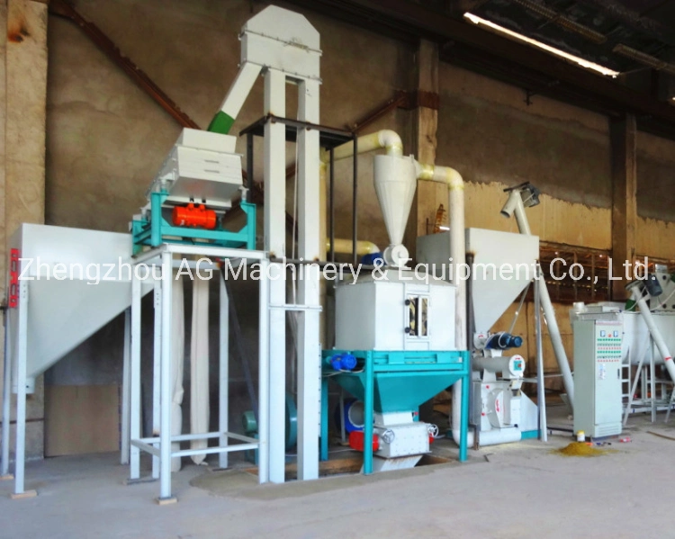 Cattle Chicken Pig Feed Manufacturing Machinery Poultry Feed Production Line Livestock Feed Plant