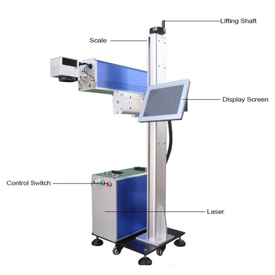 Flying UV Laser Marking Machine/Engraving Machine