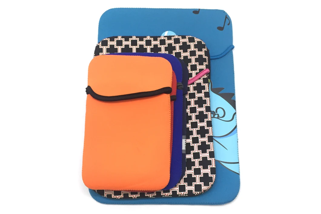 Custom Print Sublimation Neoprene Laptop Sleeve Waterproof Notebook Bag Case