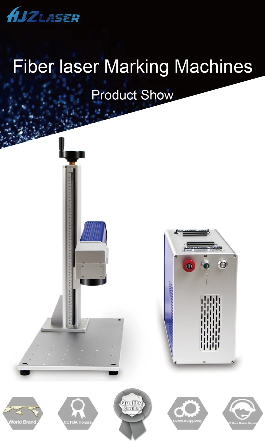 20W 30W Laser Marking Machine& Fiber Laser Engraving Machine