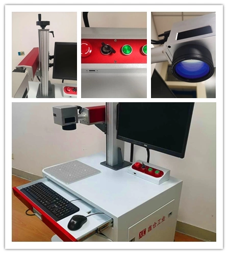 3D Dynamic Focusing Galvo Scanners Fiber Engraver Metal Deep Engraving Laser Marking Machine