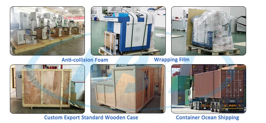 20W 30W 50W Fiber or Mopa Laser Marking Machine to Mark Aluminum, Stainless Steel and Plastic
