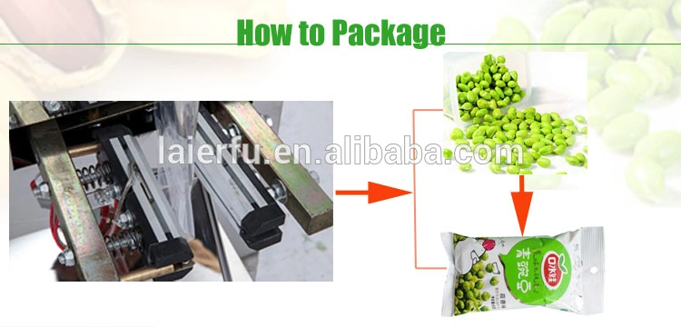 Automatic Verticl Pouch Legume Packaging Machine Granules Desiccant Film Date Four Side Sealing Packing Machine