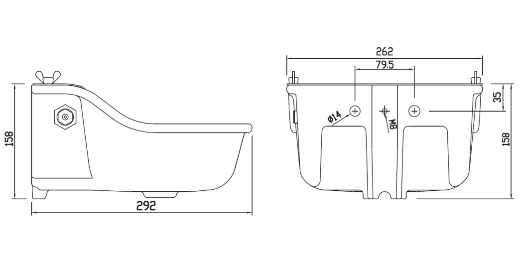 Adjustable Water Level, Automatic Water Replenish Easy Cleaning Drinking Bowl for Cow