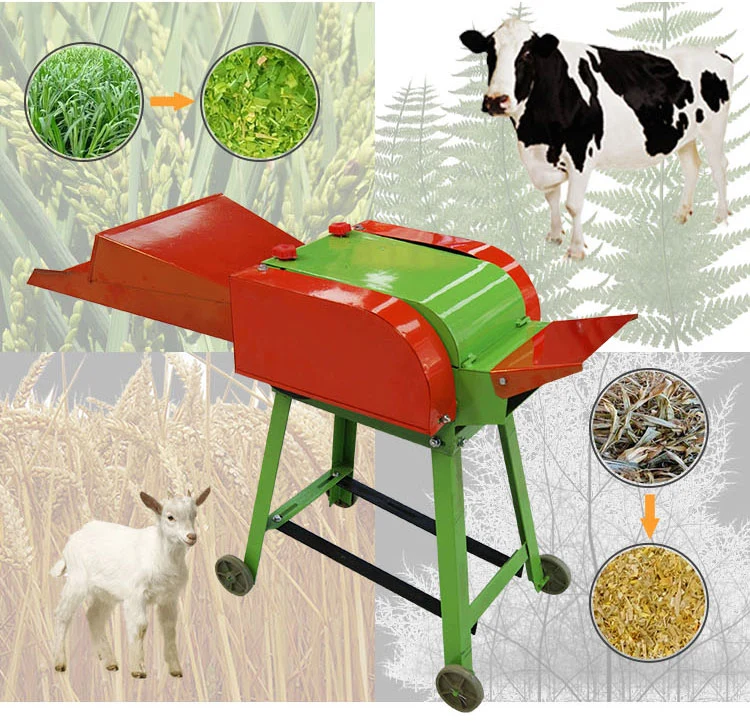 Home Use Animal Feed Grass Cutting Chopper Corn Silage Machine