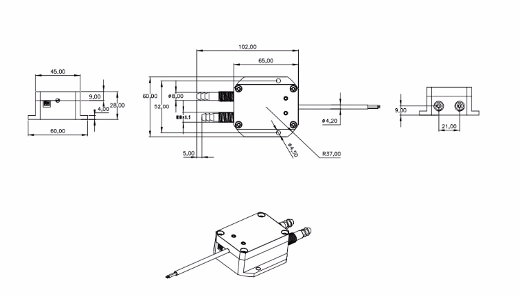 Wind Pressure Transmitter /Vacuum Negative Pressure Transmitter /Micro Differential Pressure Transducer for HVAC
