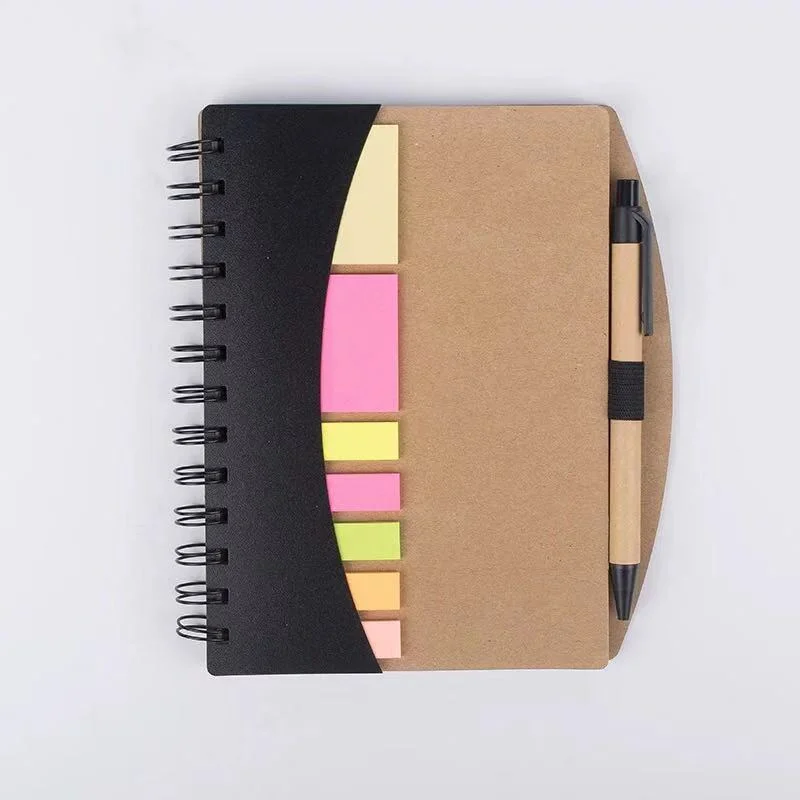 Recycled Custom Hot Selling Spiral Paper Notebook for Promotion