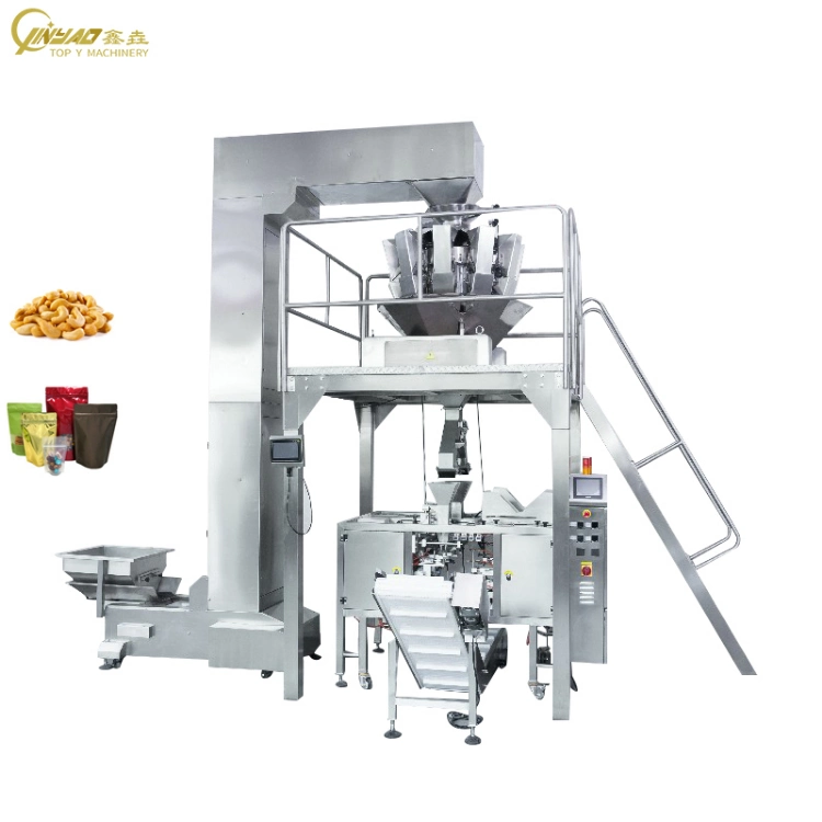 Mini Mushroom Veggies Chips Doybag / Zipper Bag / Stand up Pouch Weighing Filling Packing Packaging Machine