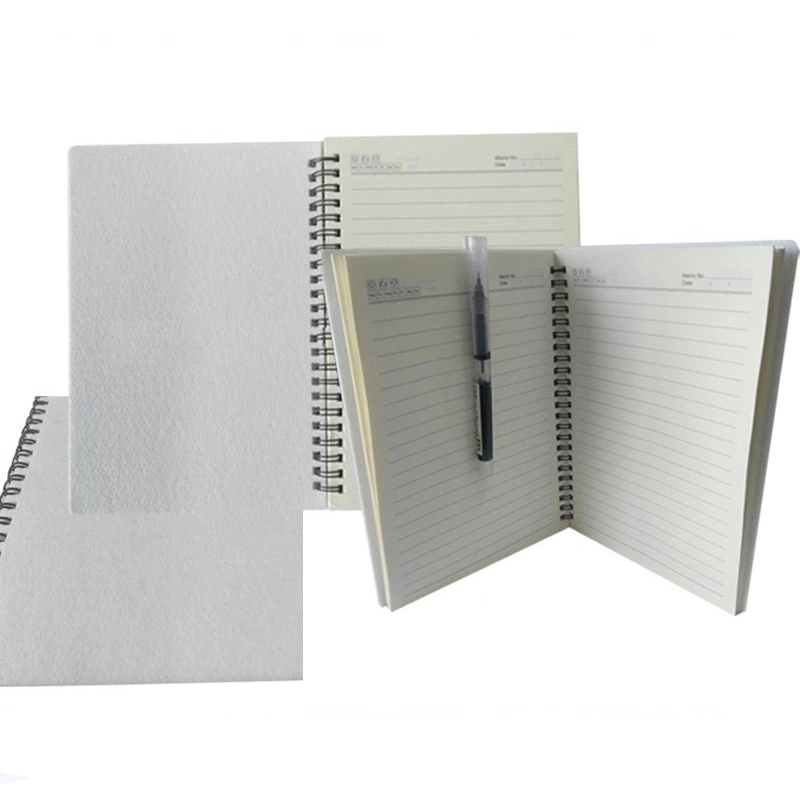 Sublimation Blank Canvas Cover A4 Journal Replaceable Notebook