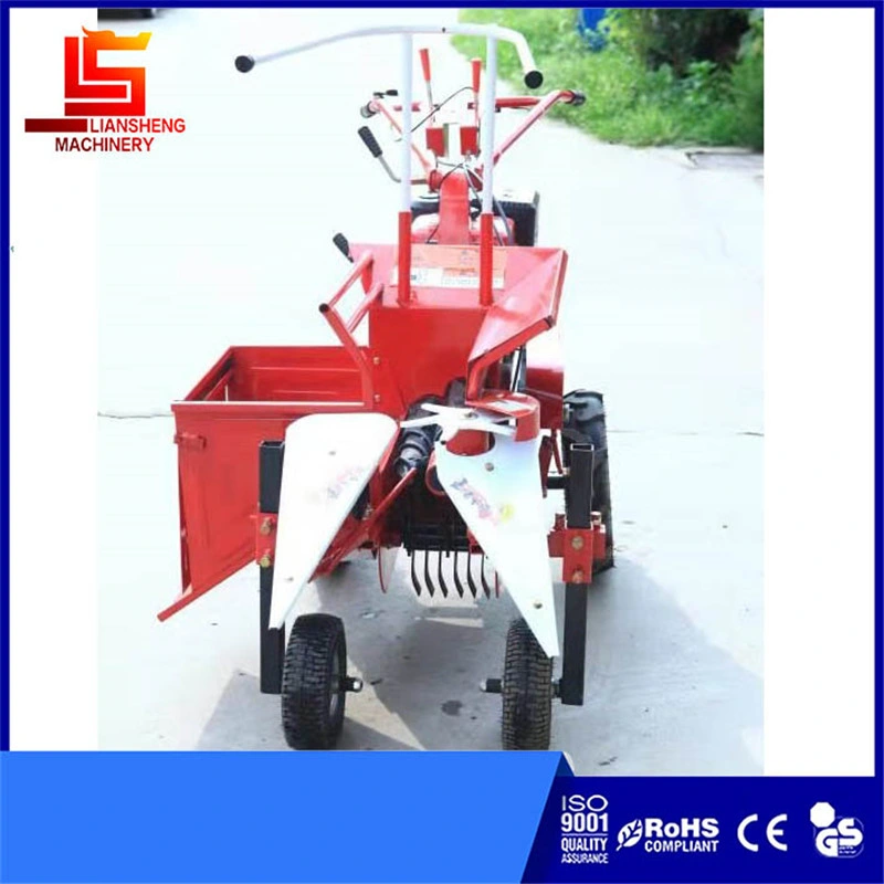 Small Corn Harvester Gasoline Diesel Engine Self-Propelled Corn Picking Machine Combine Harvester