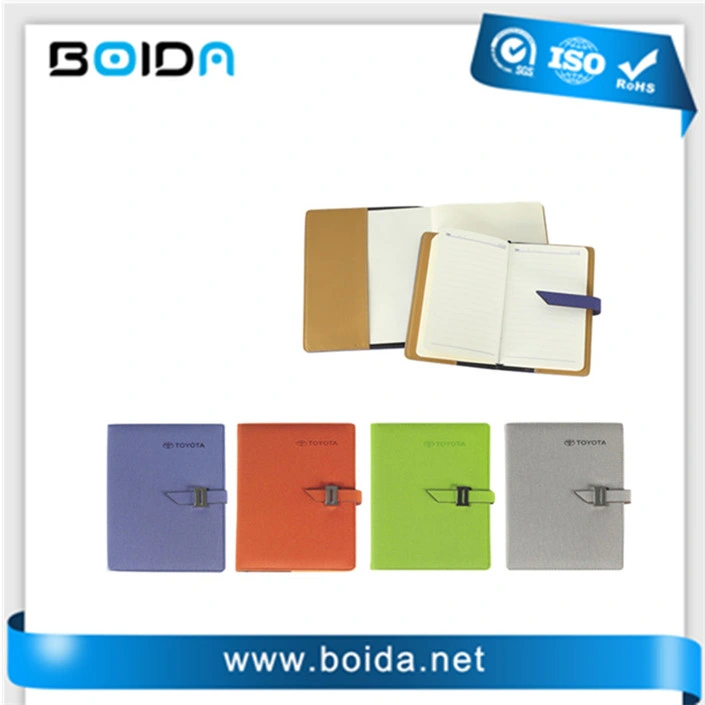 Promotion Printing Colorful Luxury Customed Recycled PU Leather Notebook (NB11101)