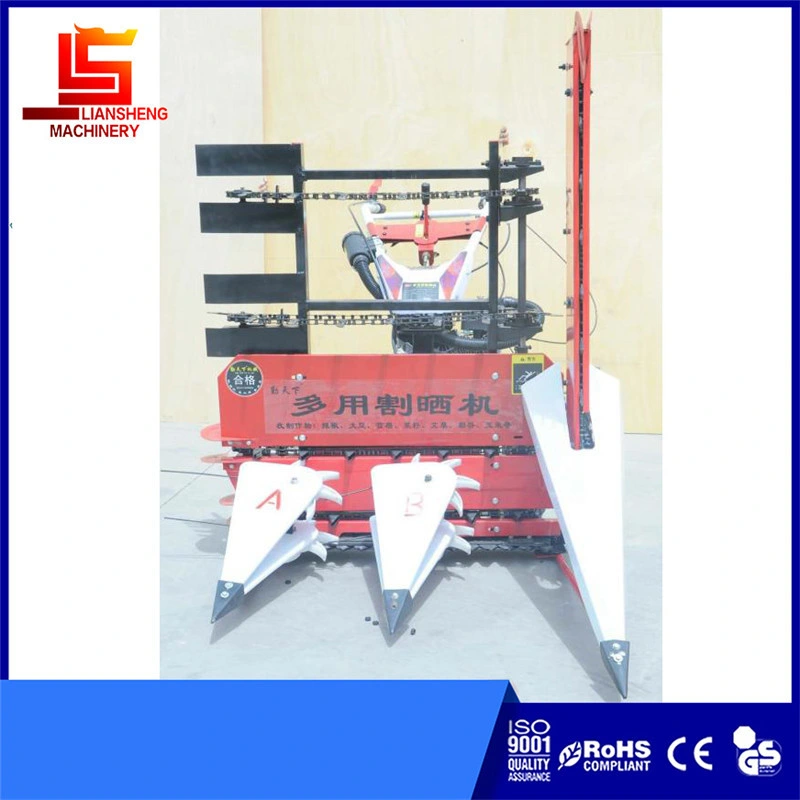 Agricultural Harvester Small Wheat Rice Soybean Harvesting Machine Mini Reaper Gasoline Diesel Harvester