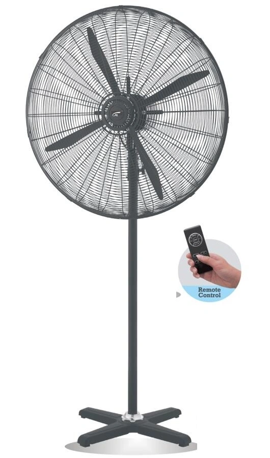 Electric Fan with Rotation & Timer & Memory & Wireless Remote Function Ventilation Fan Air Conditioner