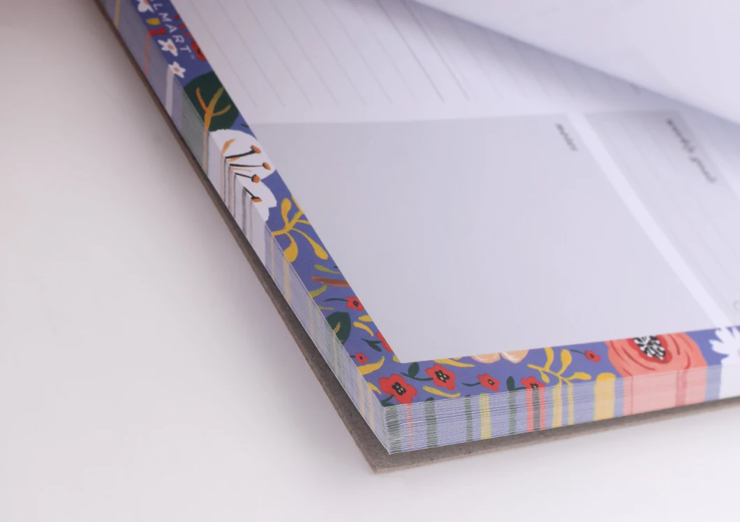 Custom Logo Artistic Design Printed Spiral Notebooks Notepad