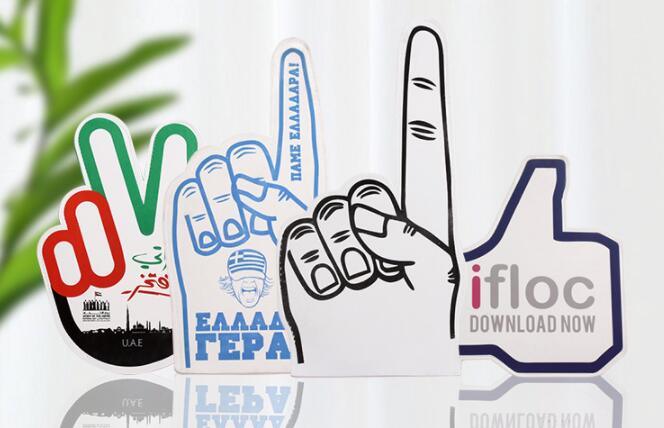Factory Custom Logo Big EVA Fans Cheering Foam Hands Glove for Fans