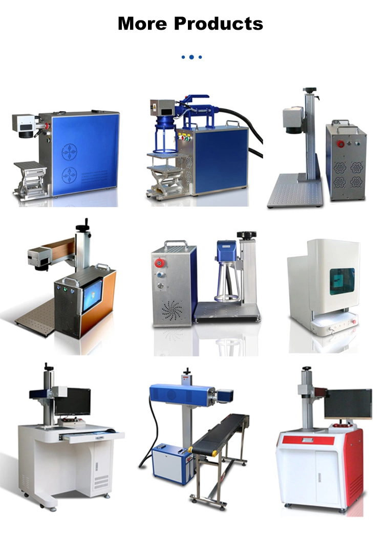 50W Raycus Fiber Laser Marking Machine Metal Non-Metal Engraving Steel Engraver