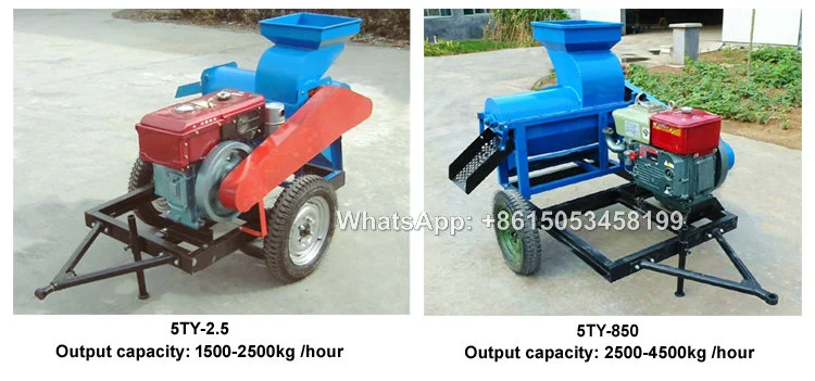 Farm Use High Capacity Corn Thresher Corn Sheller Machine with Diesel Engine Hot Sale