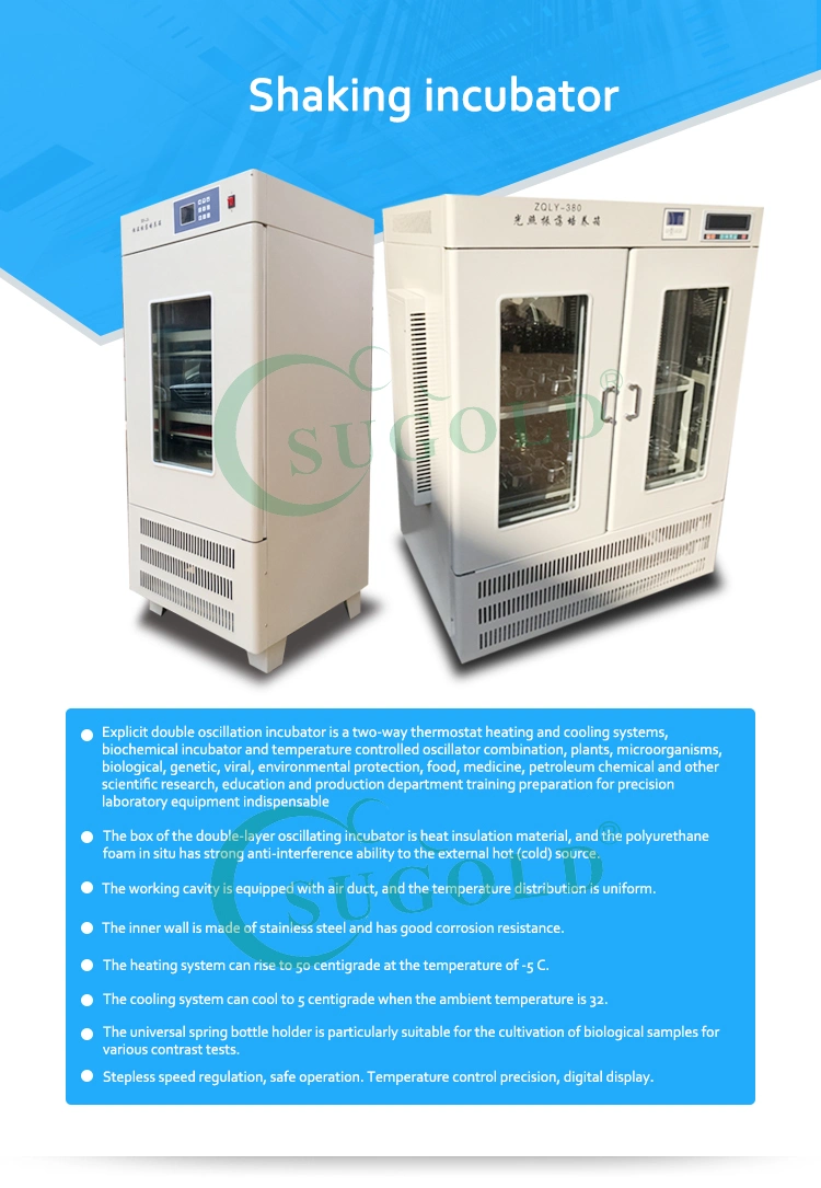 Hot Selling Laboratory Shaking Incubator Oscillations Incubator