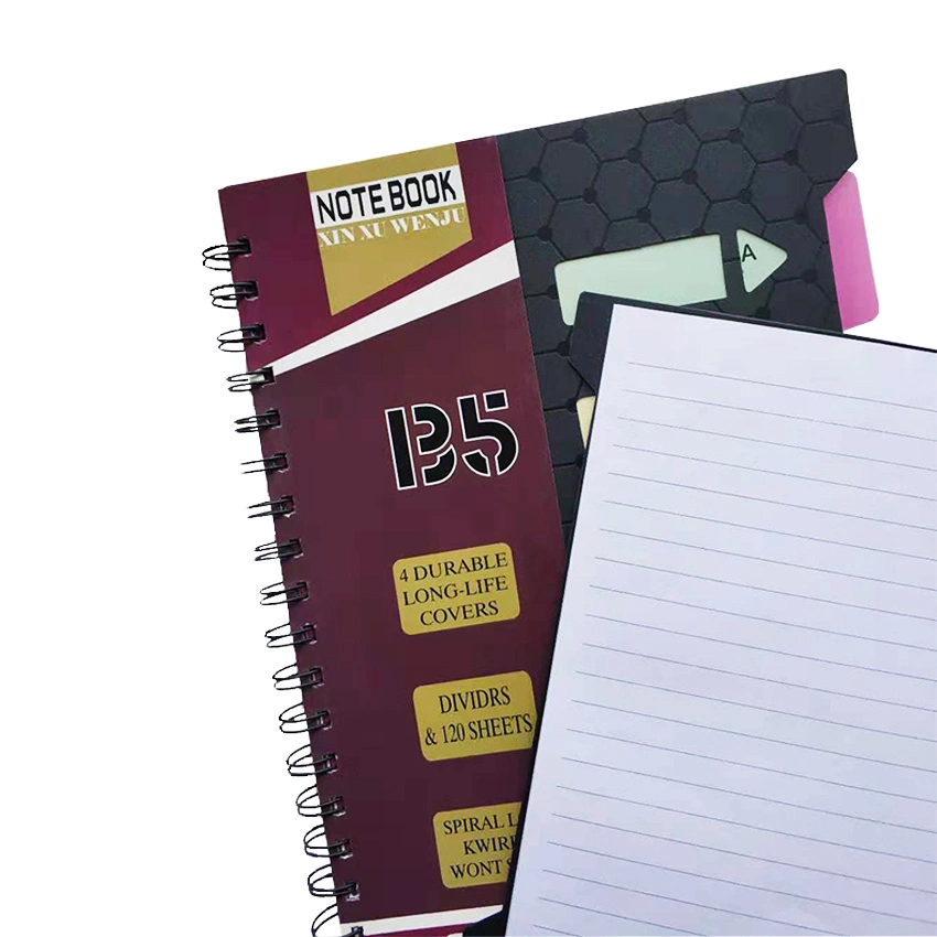 Custom Double Spiral Subject Notebook for School Student