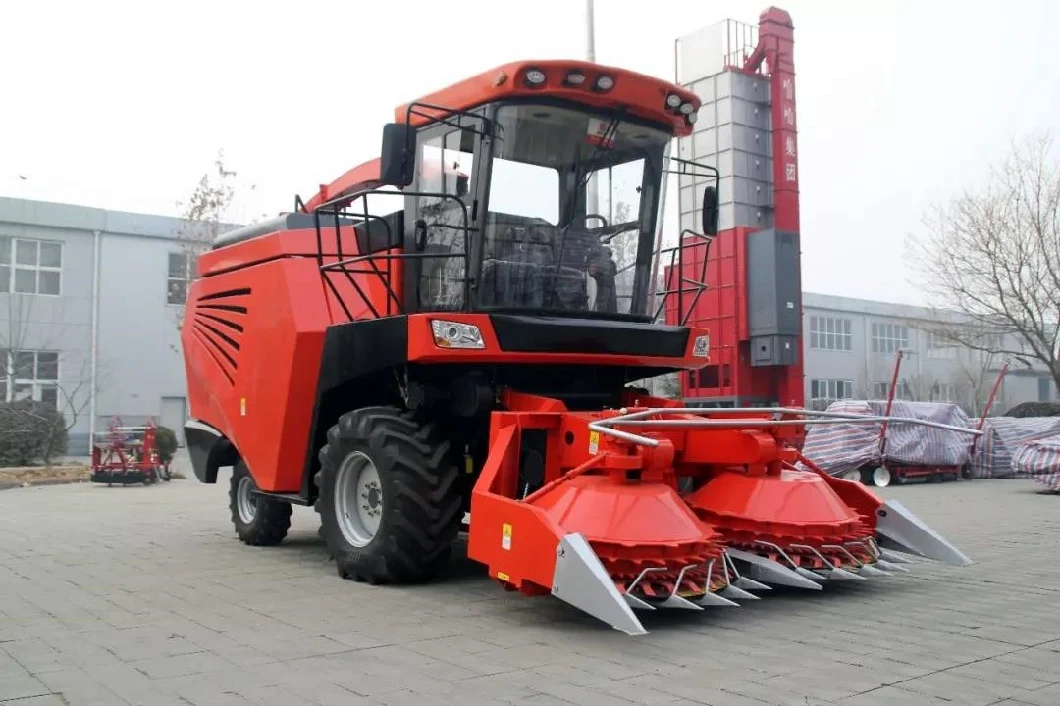 336 HP Strong Powerful Self-Propelled Green Fodder Silage Harvester, Alfalfa, Grass, Corn, Rice, Wheat Straw, Silage Harvester, Stalks Silage Harvester