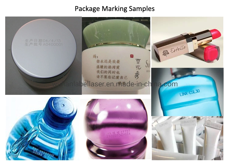 CO2 Flying Laser Marking Machine Engraving Equipment for Food/Cosmetics Package