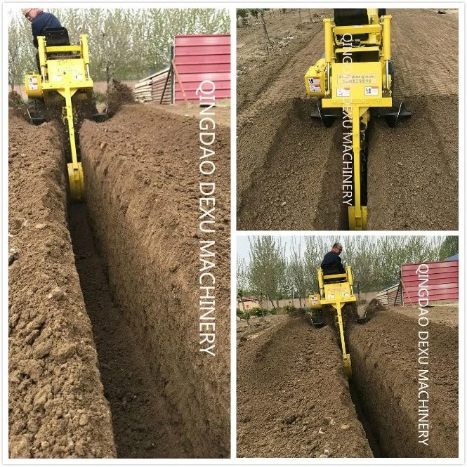 Trenching Equipment and Fast Excavator for Gas Pipeline, Oil Pipeline and Water Pipeline Digging