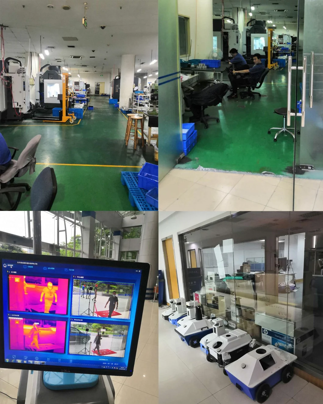 Abnormal Face Automatic Recognition Infrared System Infrared Thermal Imager Thermal Imaging Sensor School Airport Sk-256dt