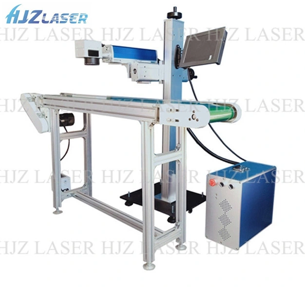 Flying Laser Metal Marking Machine 20W Color Laser Marking Machine
