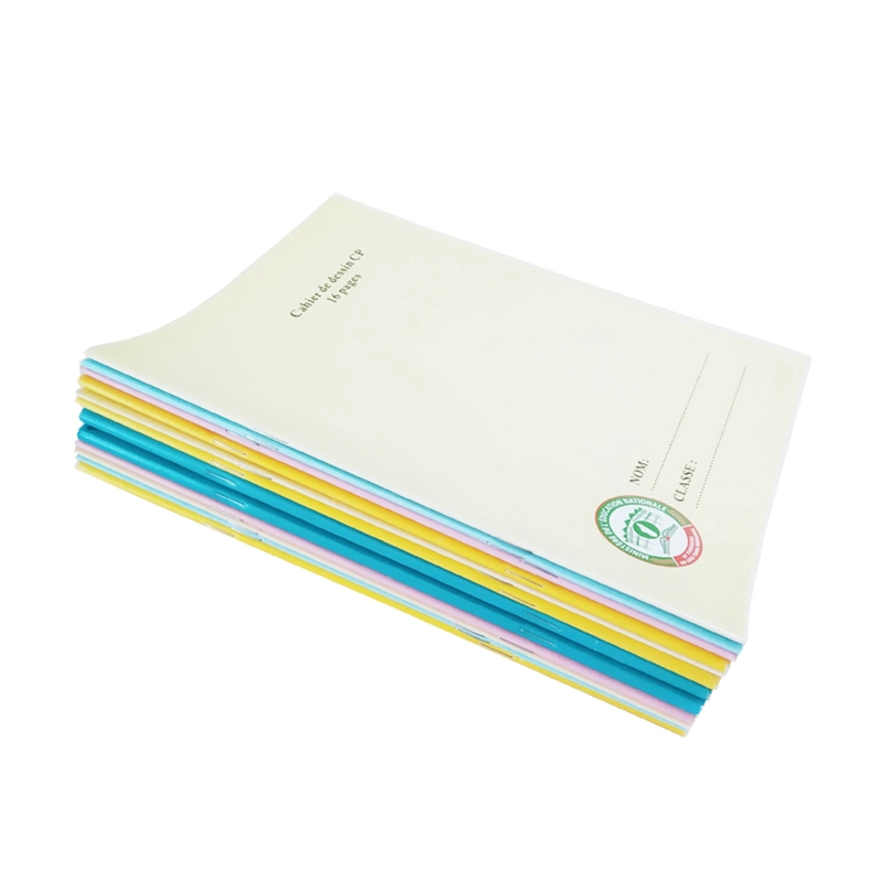 Cheap Plain Line Cahier De Lignes Exercise Book 96pages Notebook