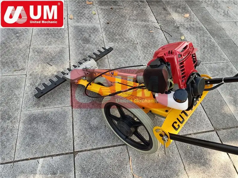 Um 4 Stroke Gx 35 Hand Push Gasoline Scythe Mower